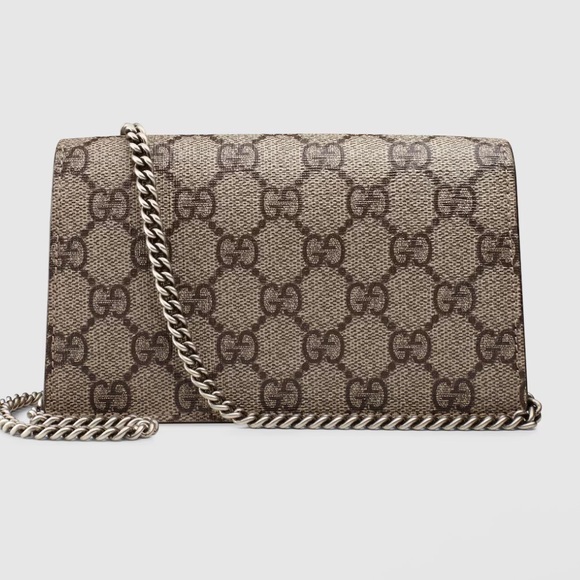 ✨FULL INCLUSION SALE-GUCCI DIONYSUS Super Mini Bag GG Supreme Crossbody/Shoulder - Picture 5 of 9